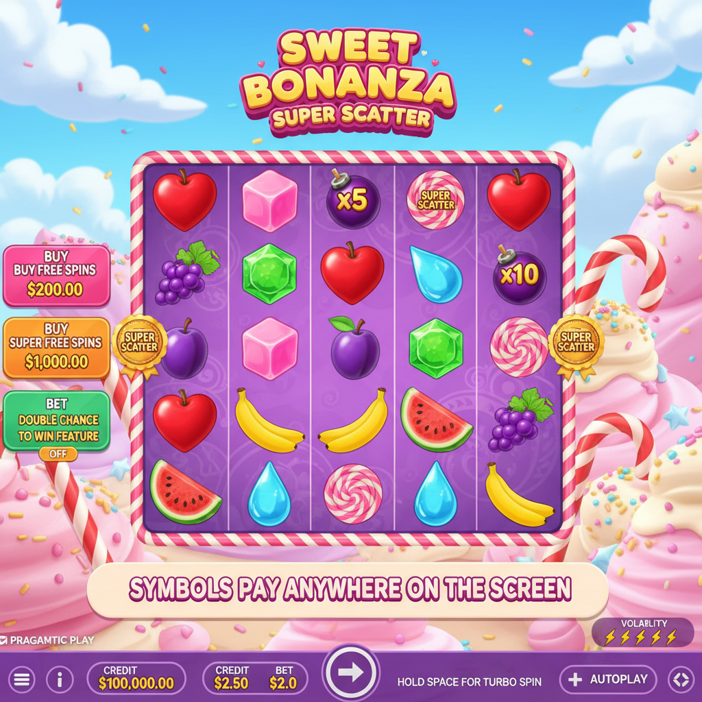 Sweet Bonanza Super Scatter